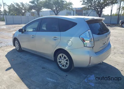 2012 Toyota Prius V Two from USA, damaged, VIN JTDZN3EU4C3129772